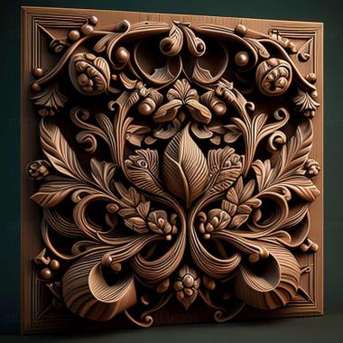 3D model ornate (STL)